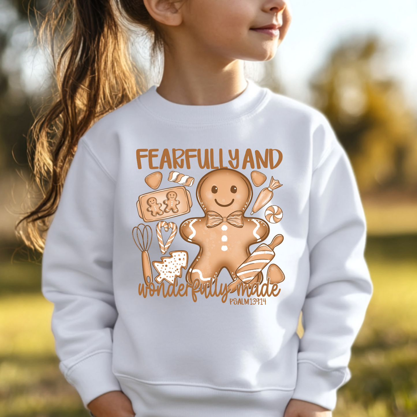 Fearfully & Wonderfully Made Youth Crewneck